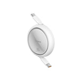 Baseus Free2Pull Mini Retractable USB-C Cable 100W White