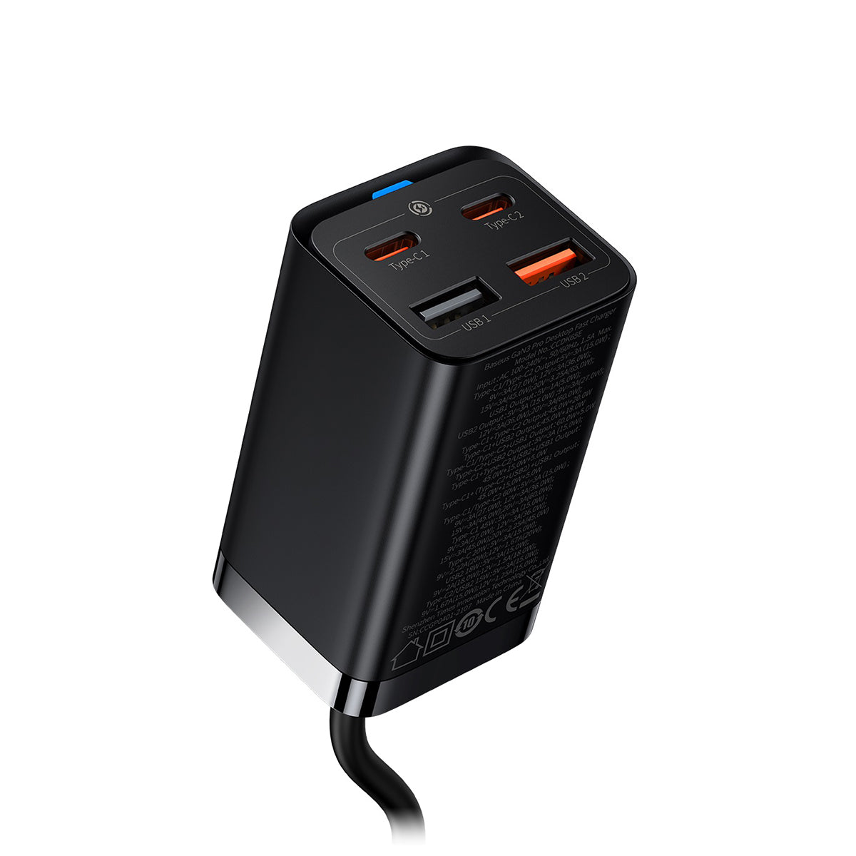 Baseus GaN3 Pro 4 Ports Desktop Charger 65W